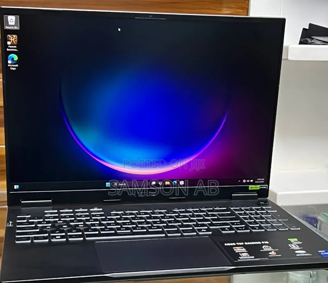 New Laptop Asus TUF Gaming A16 16GB Intel Core i7 SSD 1T