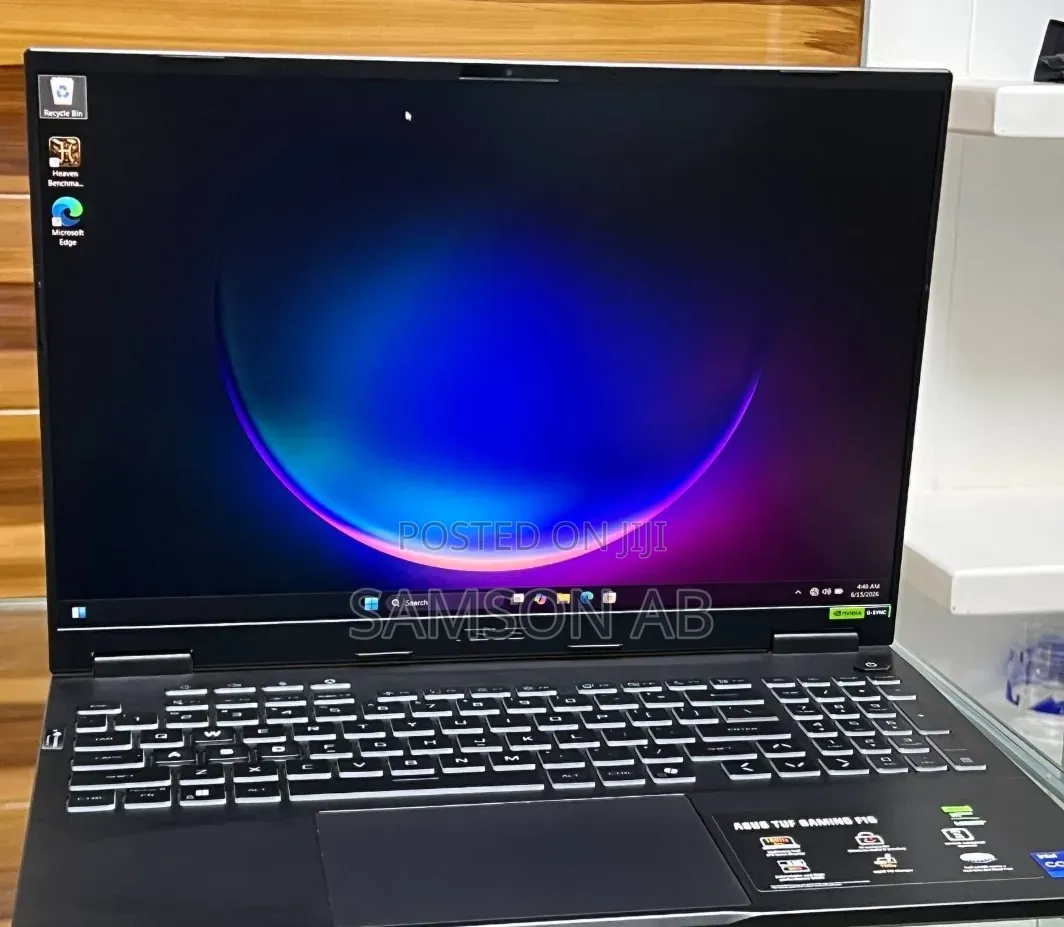 New Laptop Asus TUF Gaming A16 16GB Intel Core i7 SSD 1T
