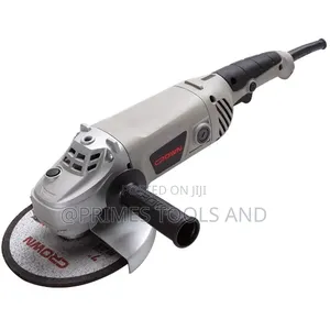 Crown 2200w Angle Grinder | Heavy Duty Electric Grinding Cutting