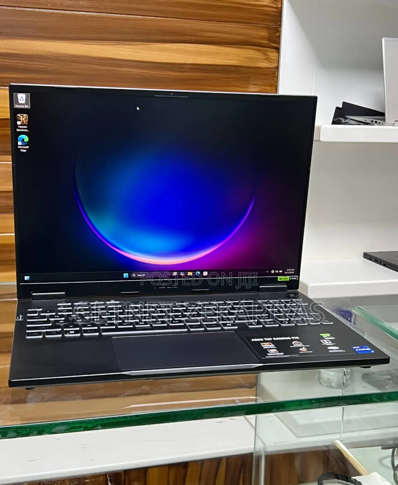 New Laptop Asus TUF Dash F15 16GB Intel Core i7 SSD 1T