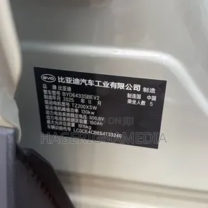 New BYD Yuan Up 2025 White