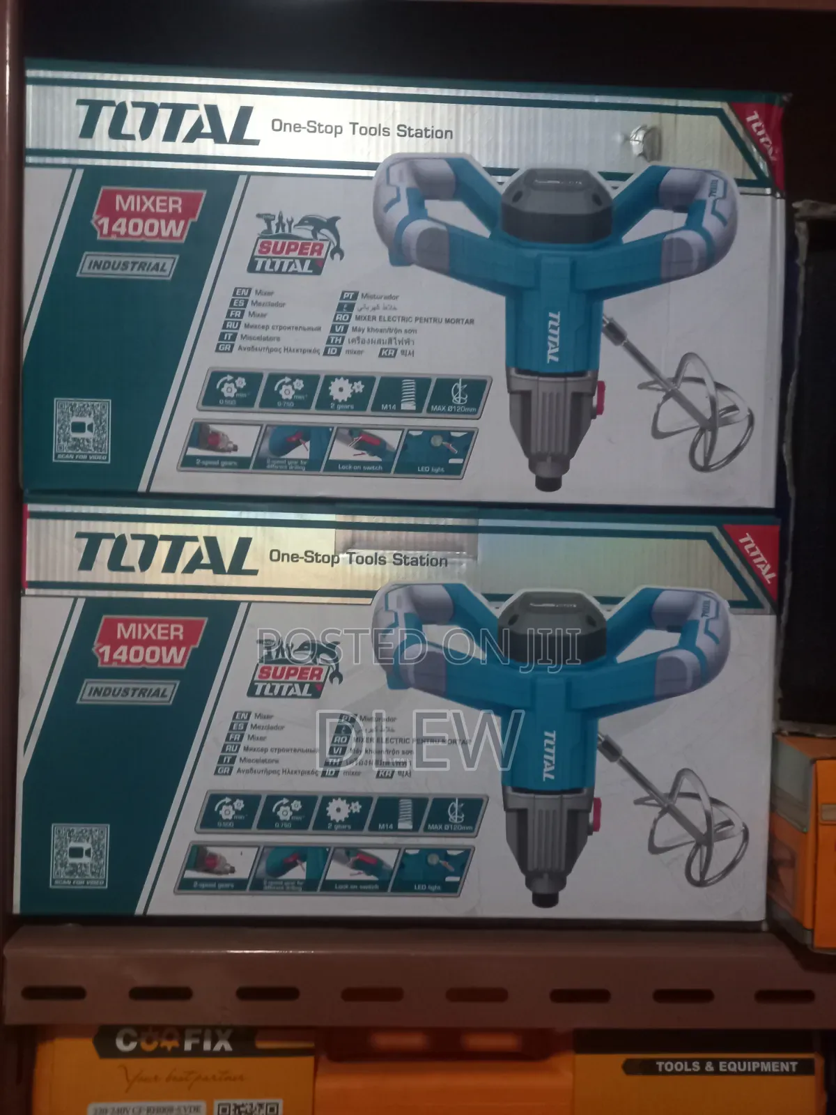 Total Mixer 1400watt ባለ 1