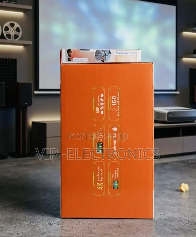 Pozzer Ultra Smart Projector. Featuring Android 11,