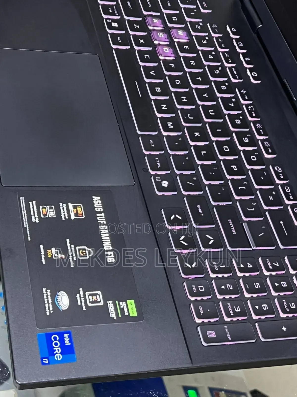 New Laptop Asus TUF Gaming F16 16GB Intel Core i7 SSD 1T