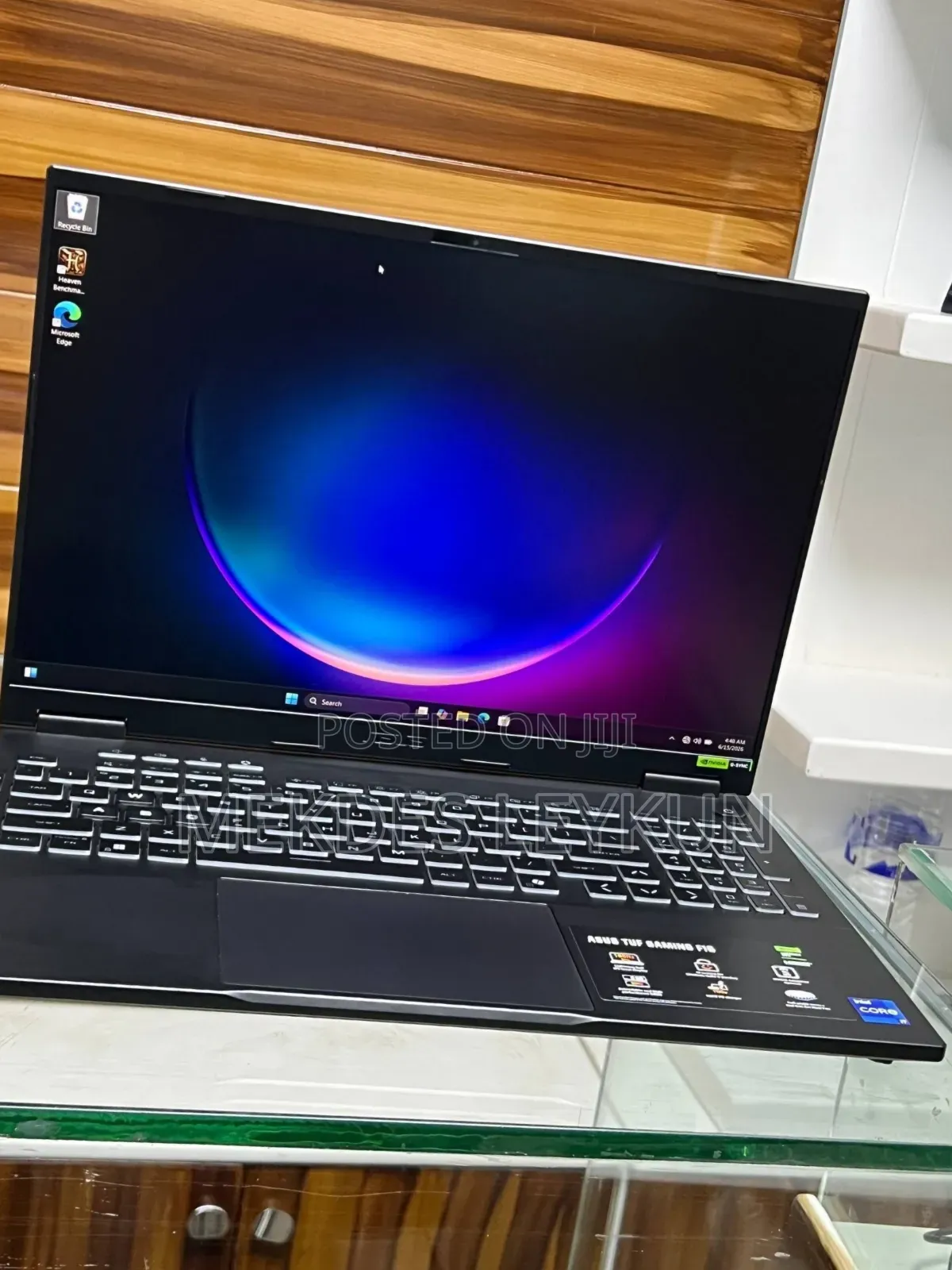 New Laptop Asus TUF Gaming F16 16GB Intel Core i7 SSD 1T
