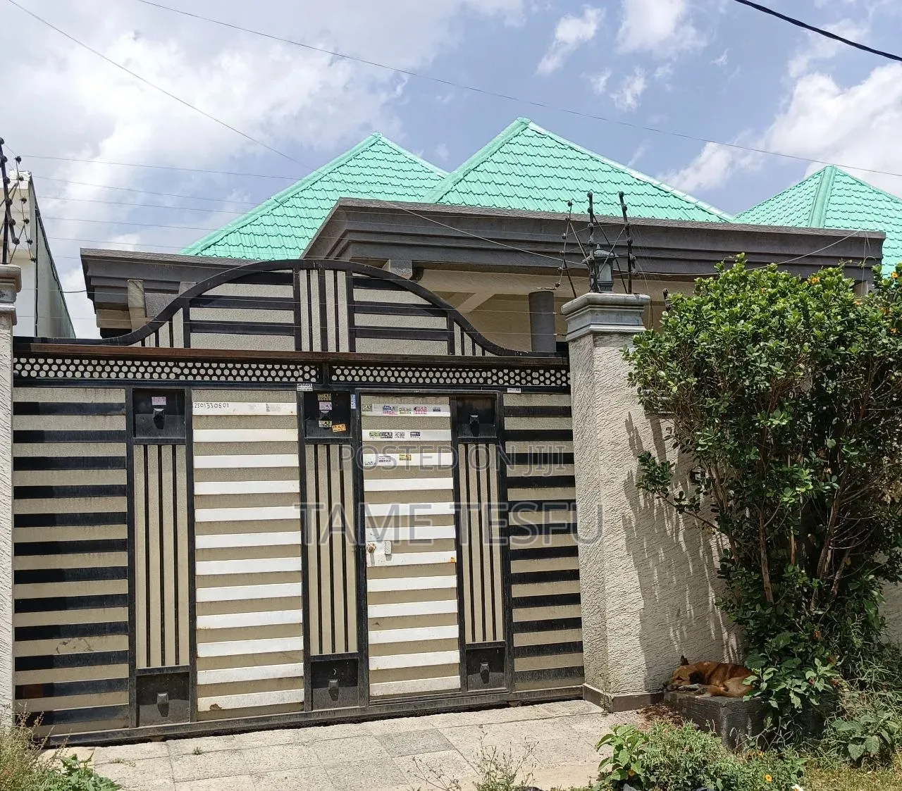 Furnished 4bdrm House in ሰሚት, Bole for sale