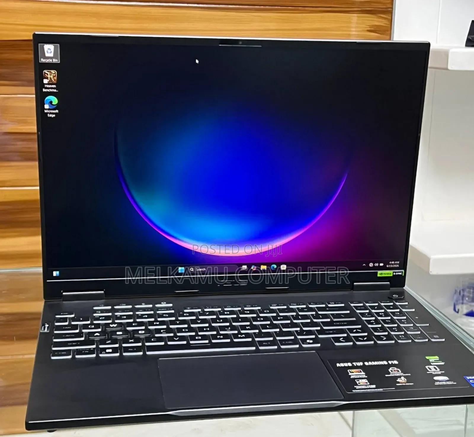 New Laptop Asus TUF Gaming F16 16GB Intel Core i7 SSD 1T