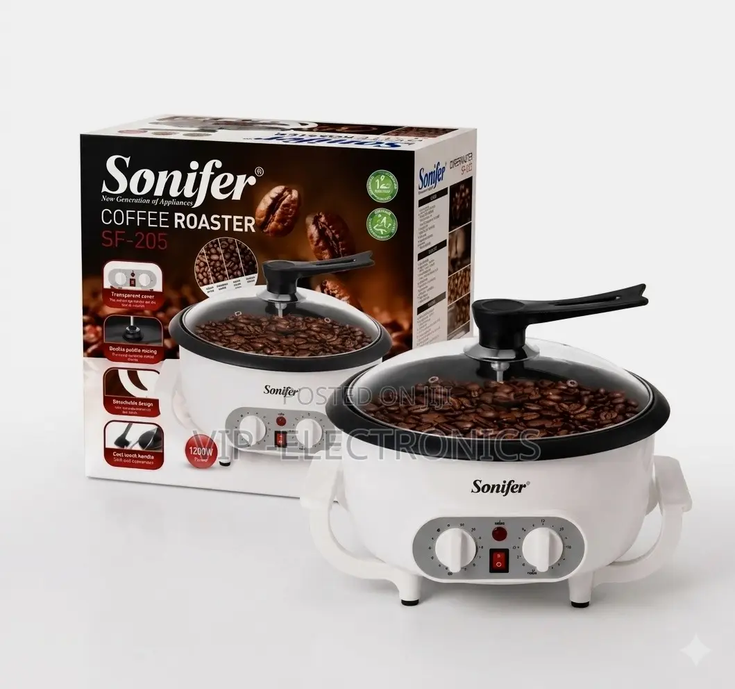 Sonifer Coffee Roaster Sf-2509 – Electric Coffee Bean Roaster