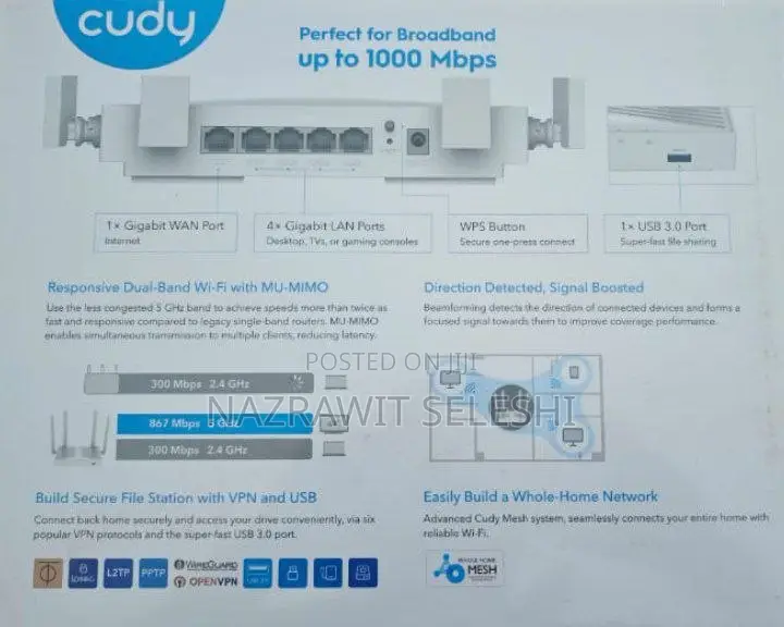 Cudy Wr 1300s