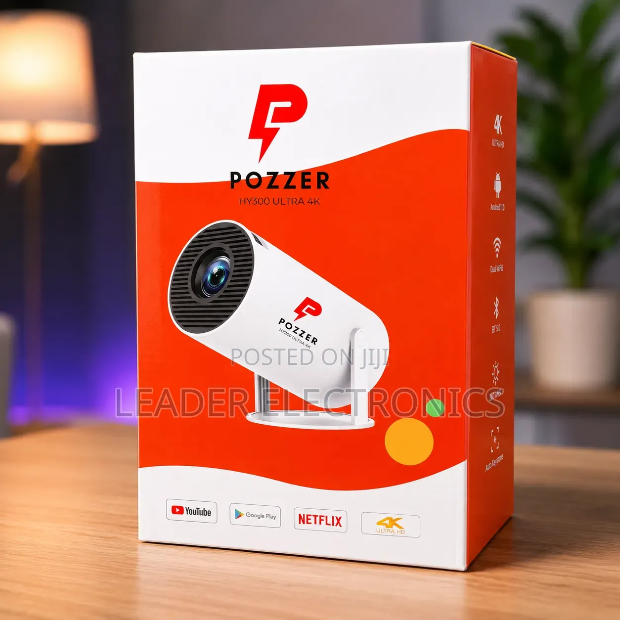 Pozzer Hy300 Ultra Mini Projector