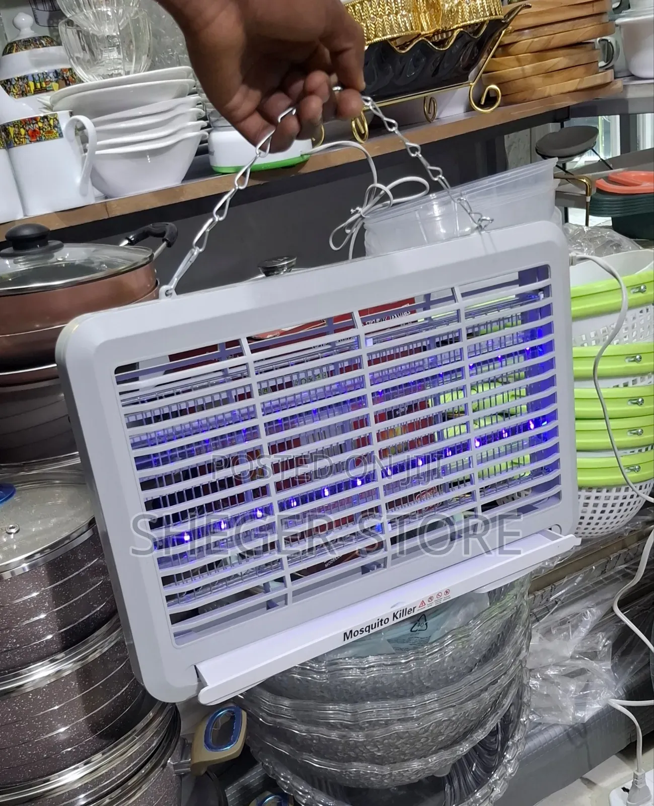 Brand New Mosquito Kiling Trap ለቤትና ለስራ ቦታ አገልግሎት የሚውል የበራረ ነፍሳት መግደያ