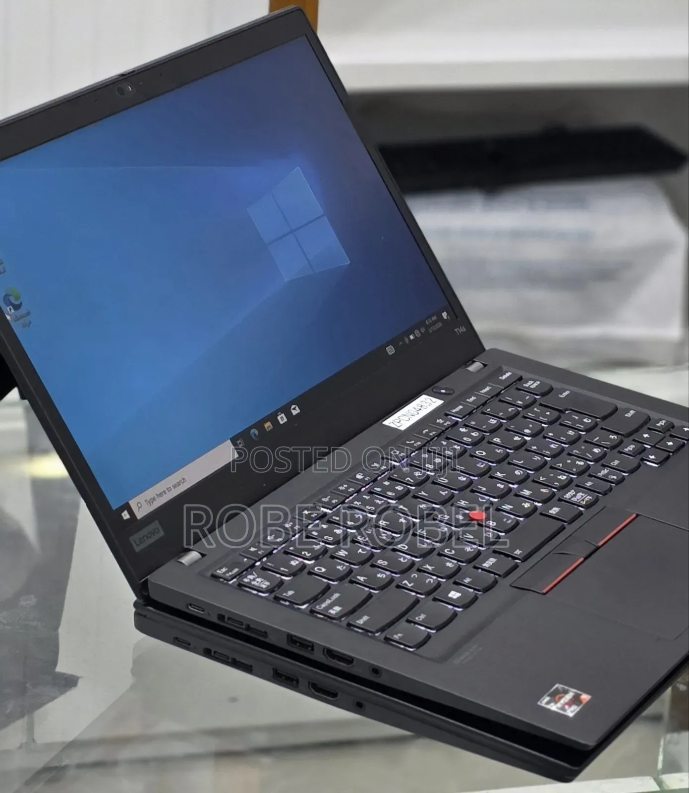 New Laptop Lenovo ThinkPad T14 G1 16GB AMD Ryzen 5 SSD 512GB