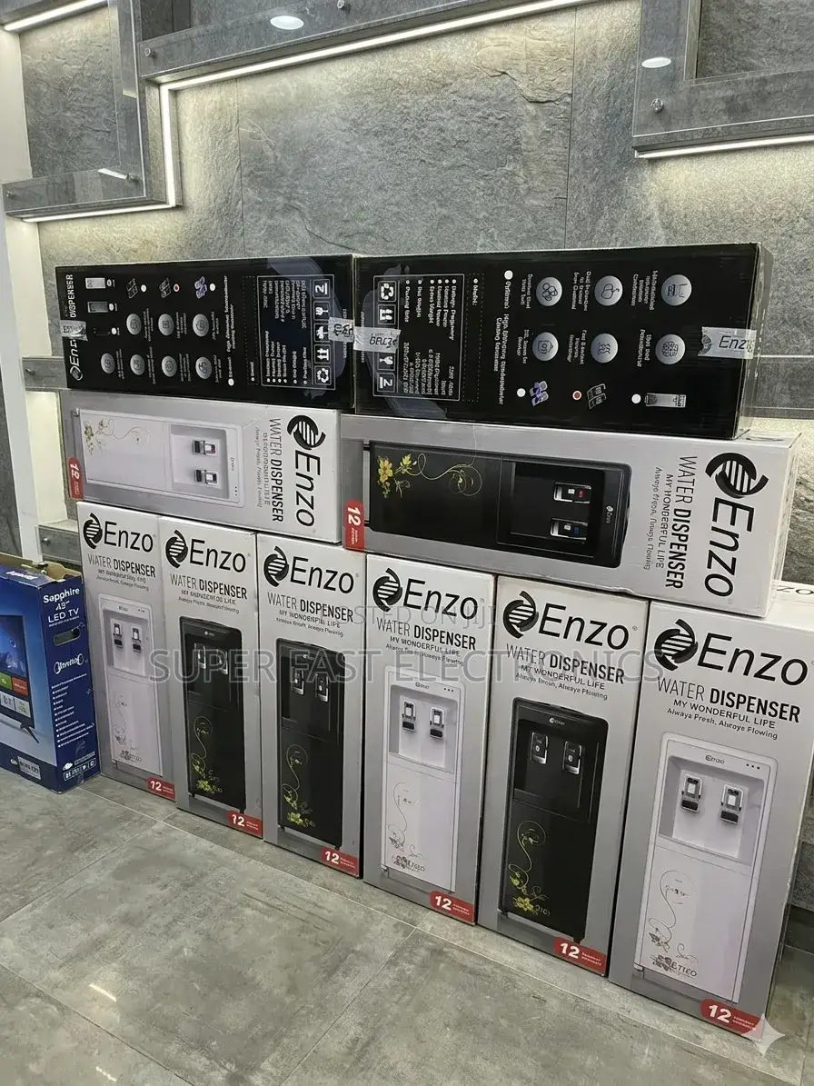 Enzo Water Dispenser. Designed With a Modern
