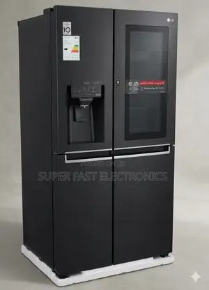 Lg Side-by-Side Refrigerator With Door-in-Door End Wwaterdispenser