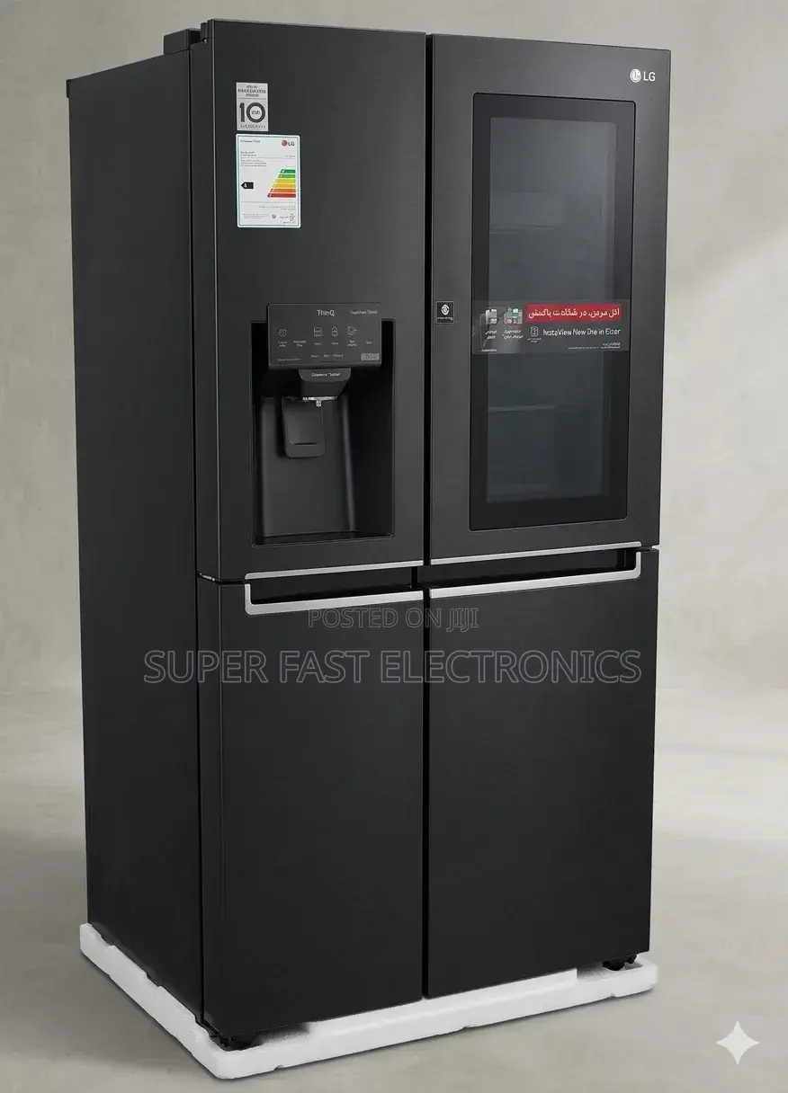Lg Side-by-Side Refrigerator With Door-in-Door End Wwaterdispenser
