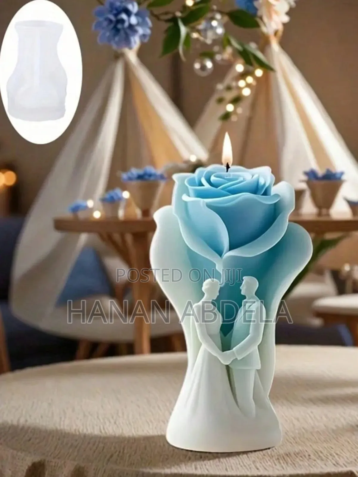 Candle, Mold, Epoxymold and Gypsum Mold