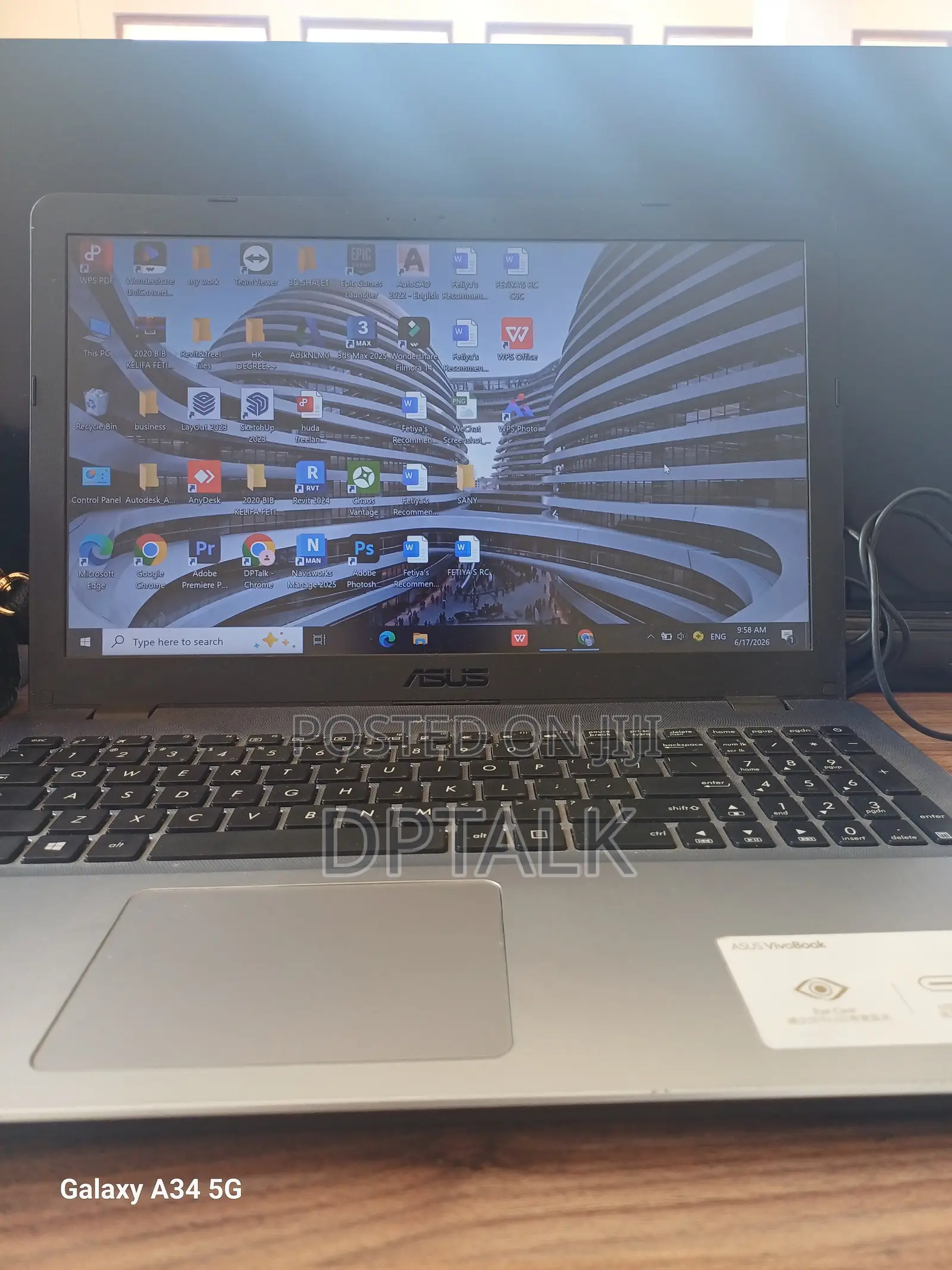 Laptop Asus VivoBook 15 X505BA 8GB Intel Core i7 HDD+SSD 1T