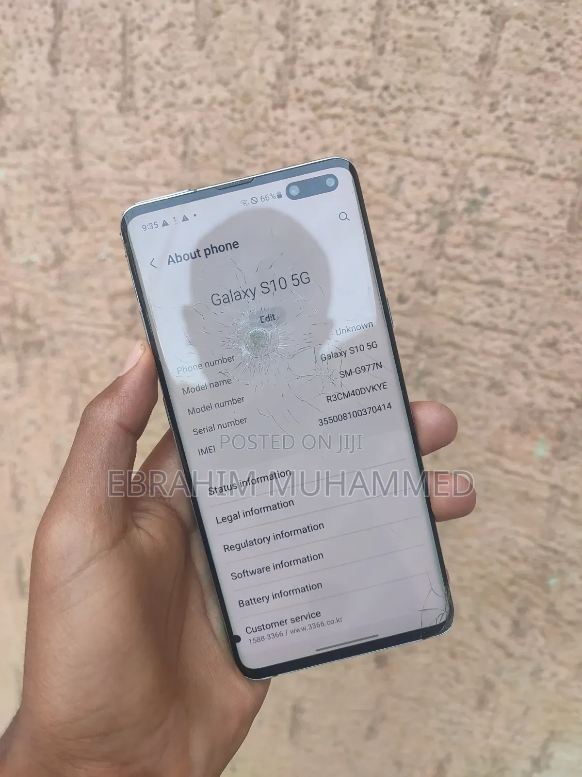 Samsung Galaxy S10 5G 512 GB Black