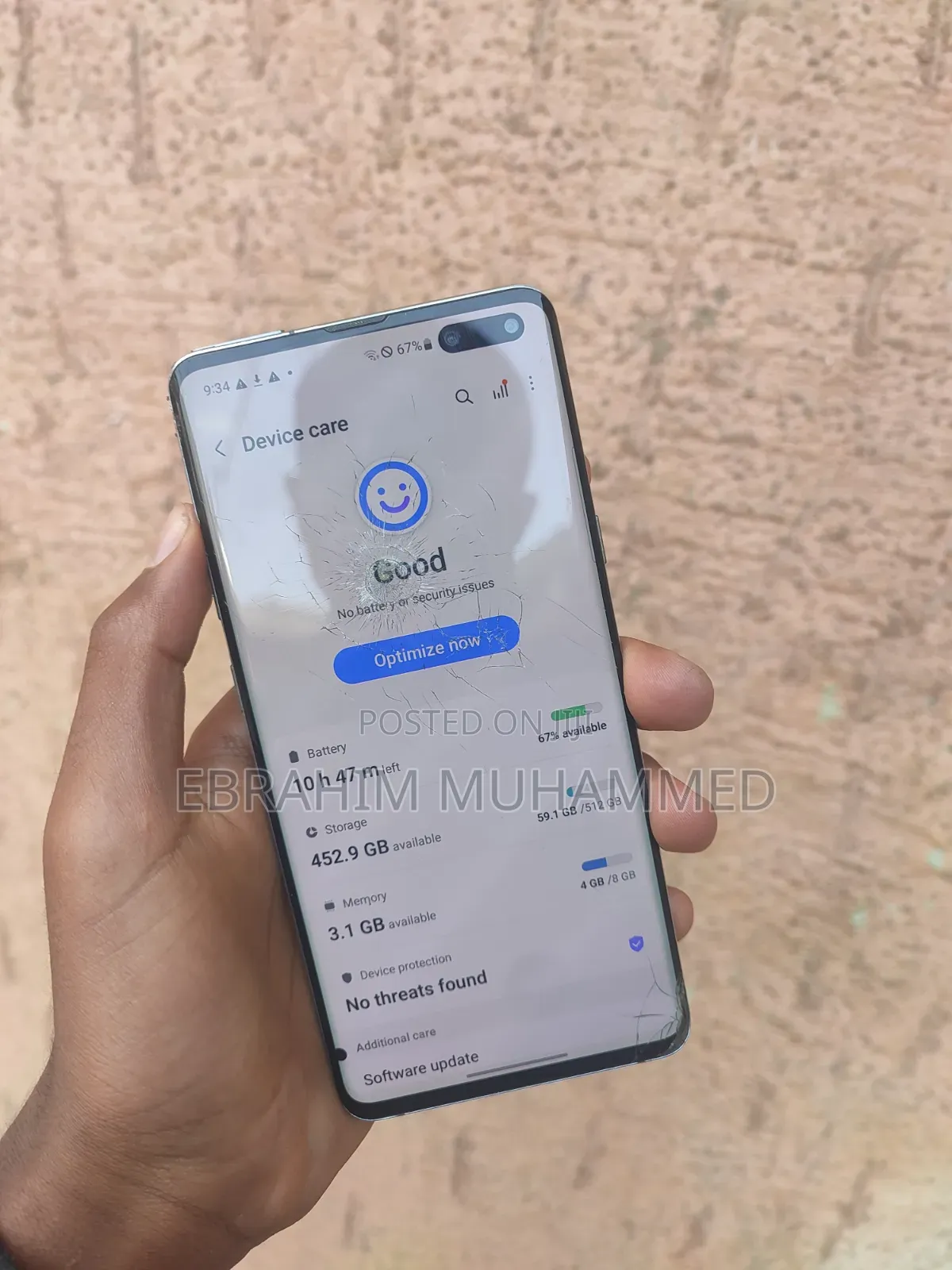 Samsung Galaxy S10 5G 512 GB Black