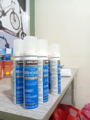 Minoxidil ከfoam ውጪ ወደ ውጪ