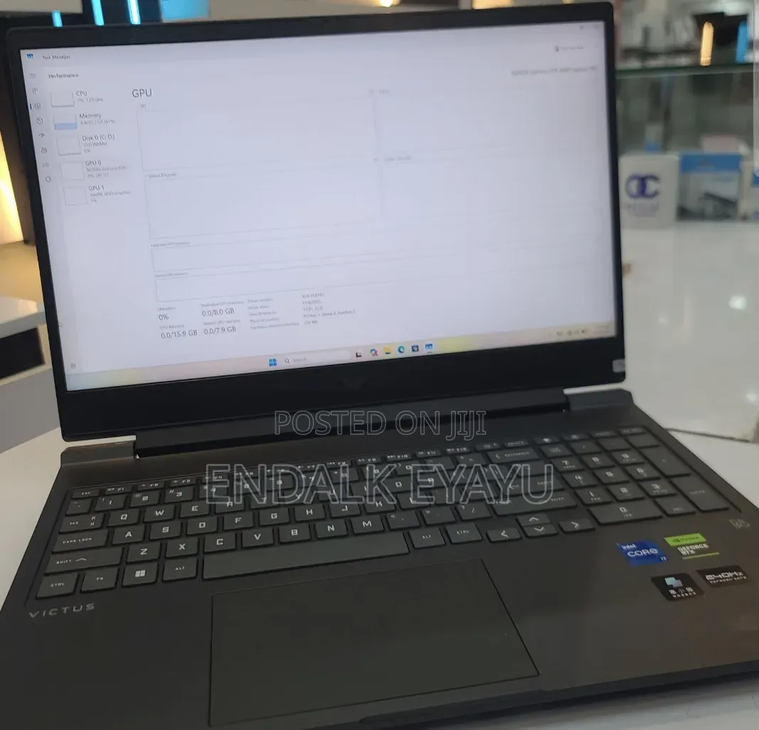 New Laptop HP Victus 16 16GB Intel Core i7 SSD 1T