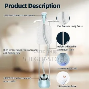 100% Orginal 2in1 Boma Garment Steamer With Stand