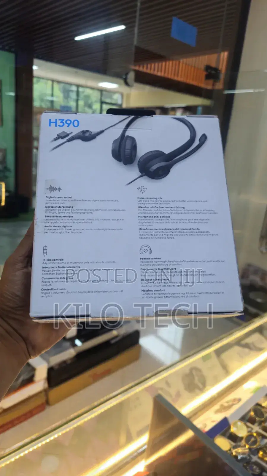 Logitech H390 Usb Wired Headset