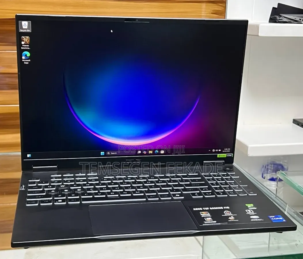 New Laptop Asus TUF Gaming A16 8GB Intel Core i7 SSD 1T