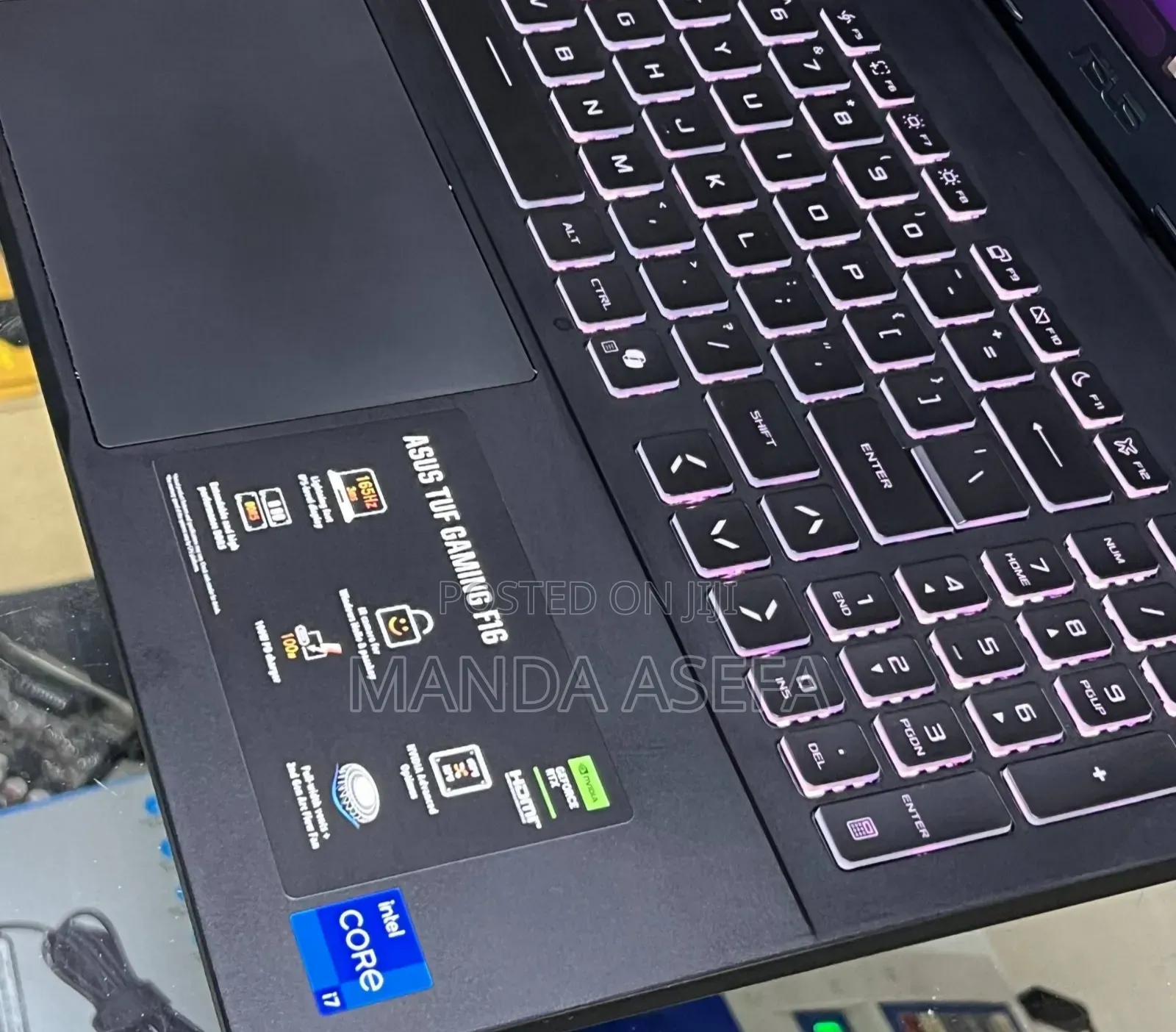 New Laptop Asus TUF Gaming F16 16GB Intel Core i7 SSD 1T