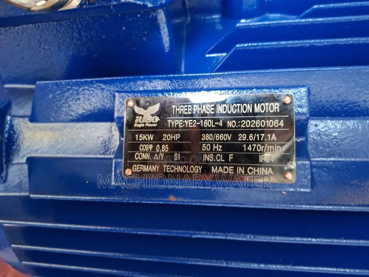 Three Phase Induction Motor (Dinamo)20hp