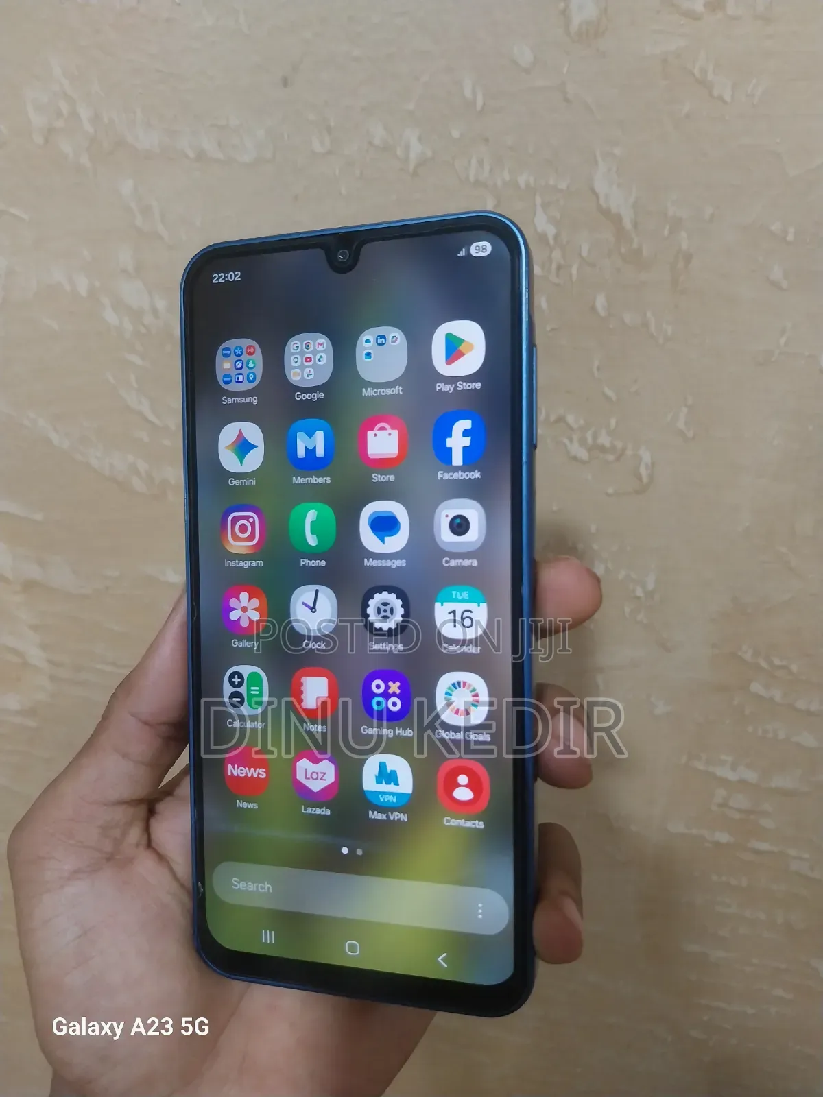 New Samsung Galaxy A17 5G 256 GB Blue