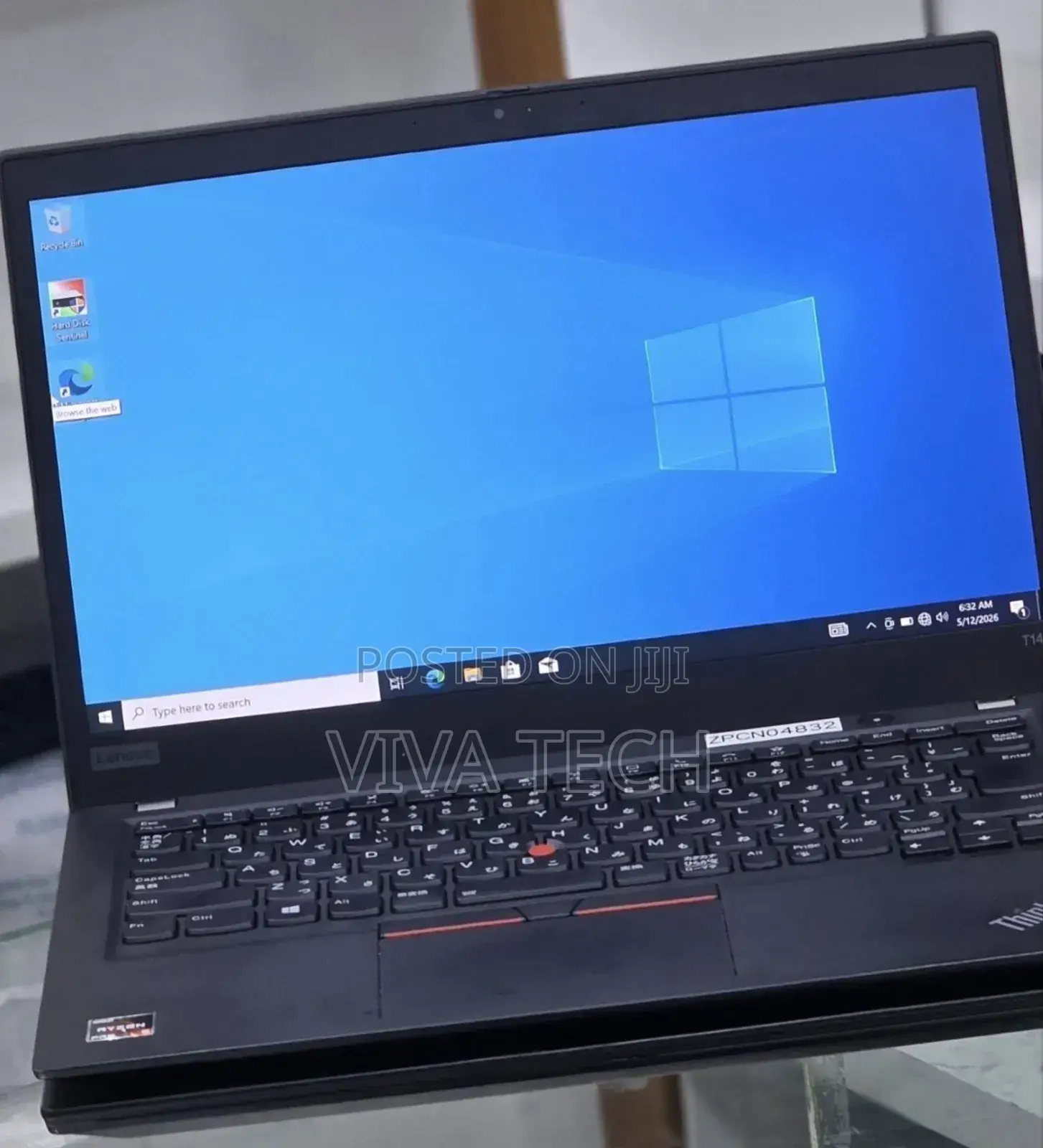 New Laptop Lenovo ThinkPad T14 G1 16GB AMD Ryzen 5 SSD 512GB