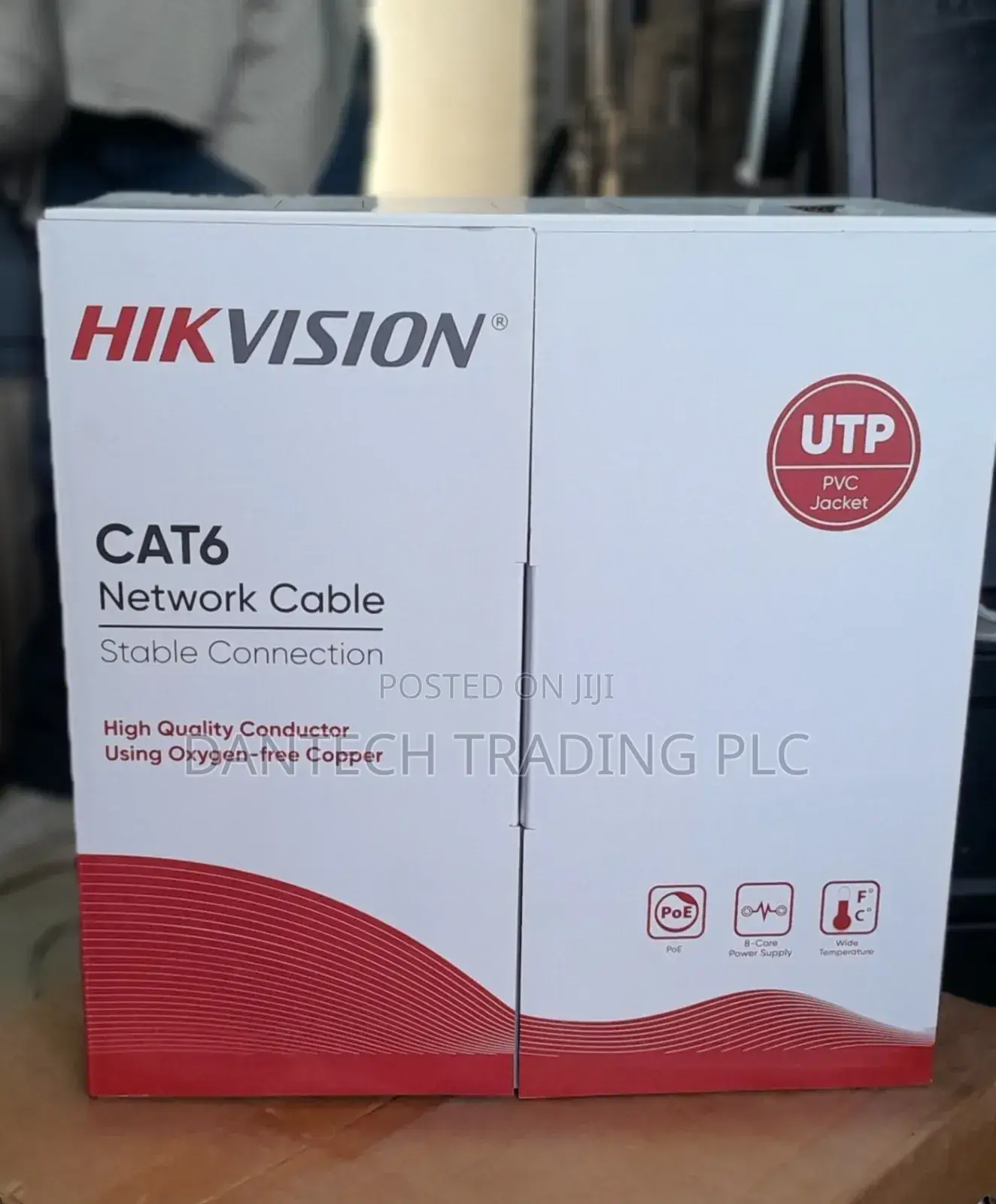  Hikvision Cat6 Utp Network Cable