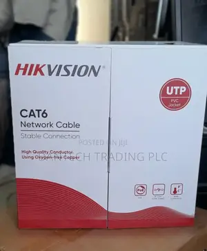  Hikvision Cat6 Utp Network Cable