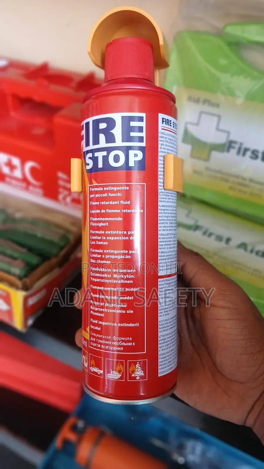 እሳት ማጥፊያ ለመኪናዎት 500ml Fire Extinguisher 🔥🔥🔥