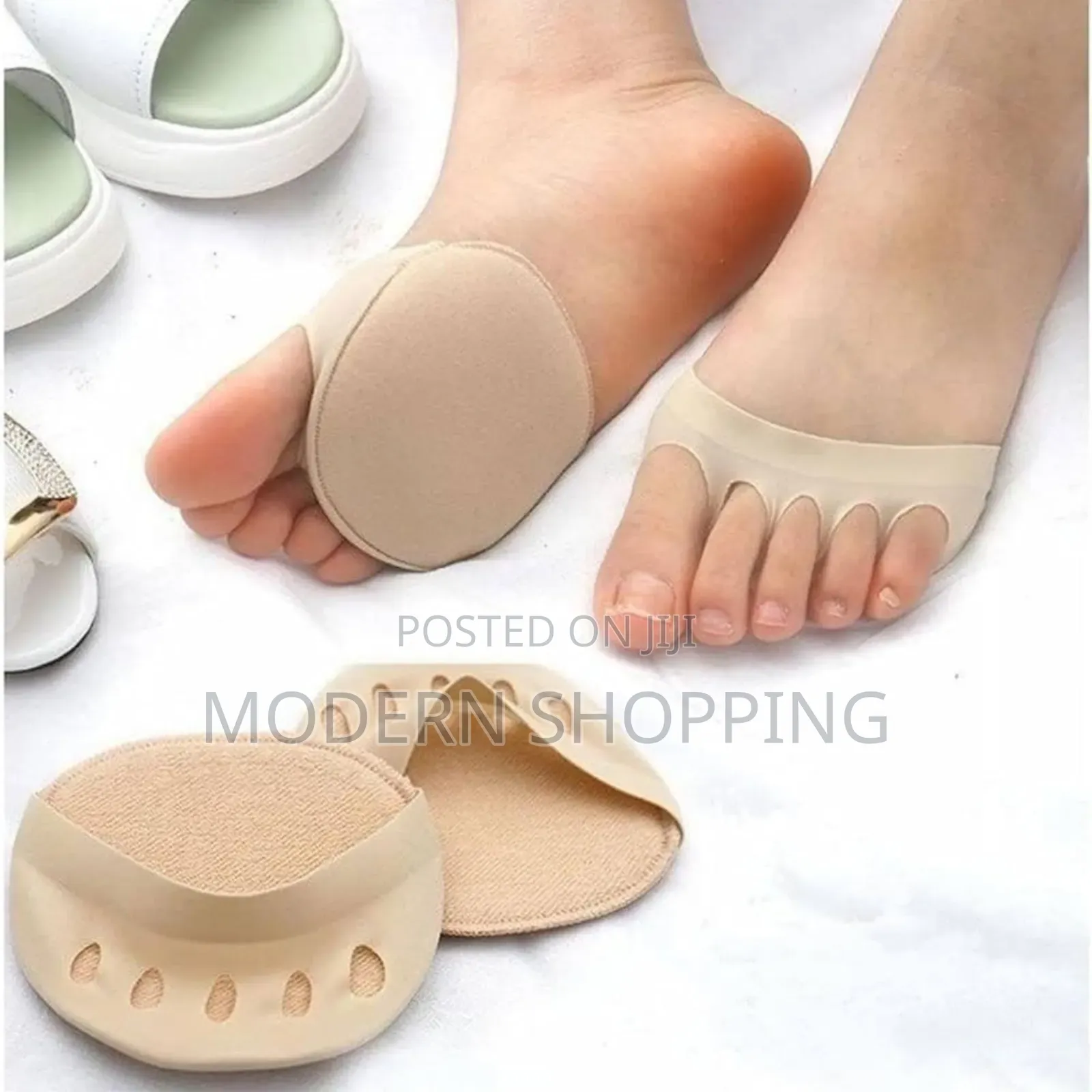 1pair Honeycomb Fabric Forefoot Pads