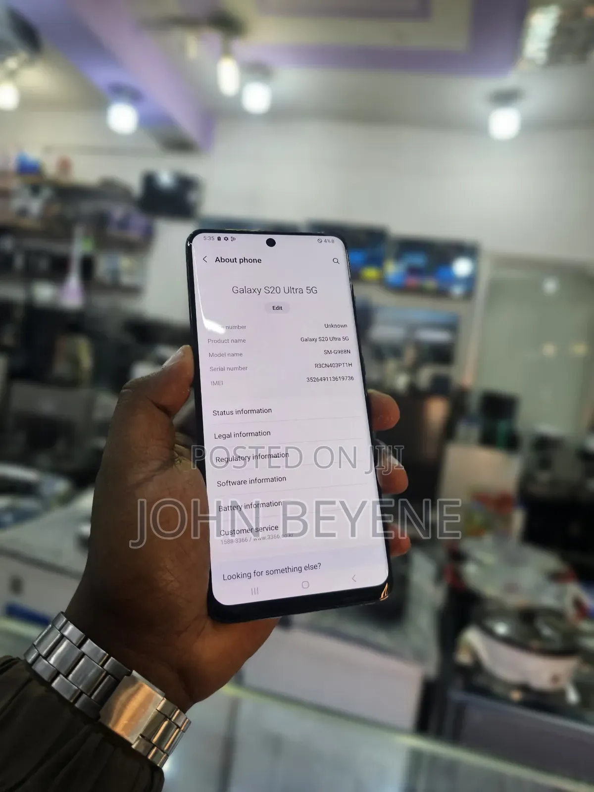 Samsung Galaxy S20 Ultra 5G 256 GB Black