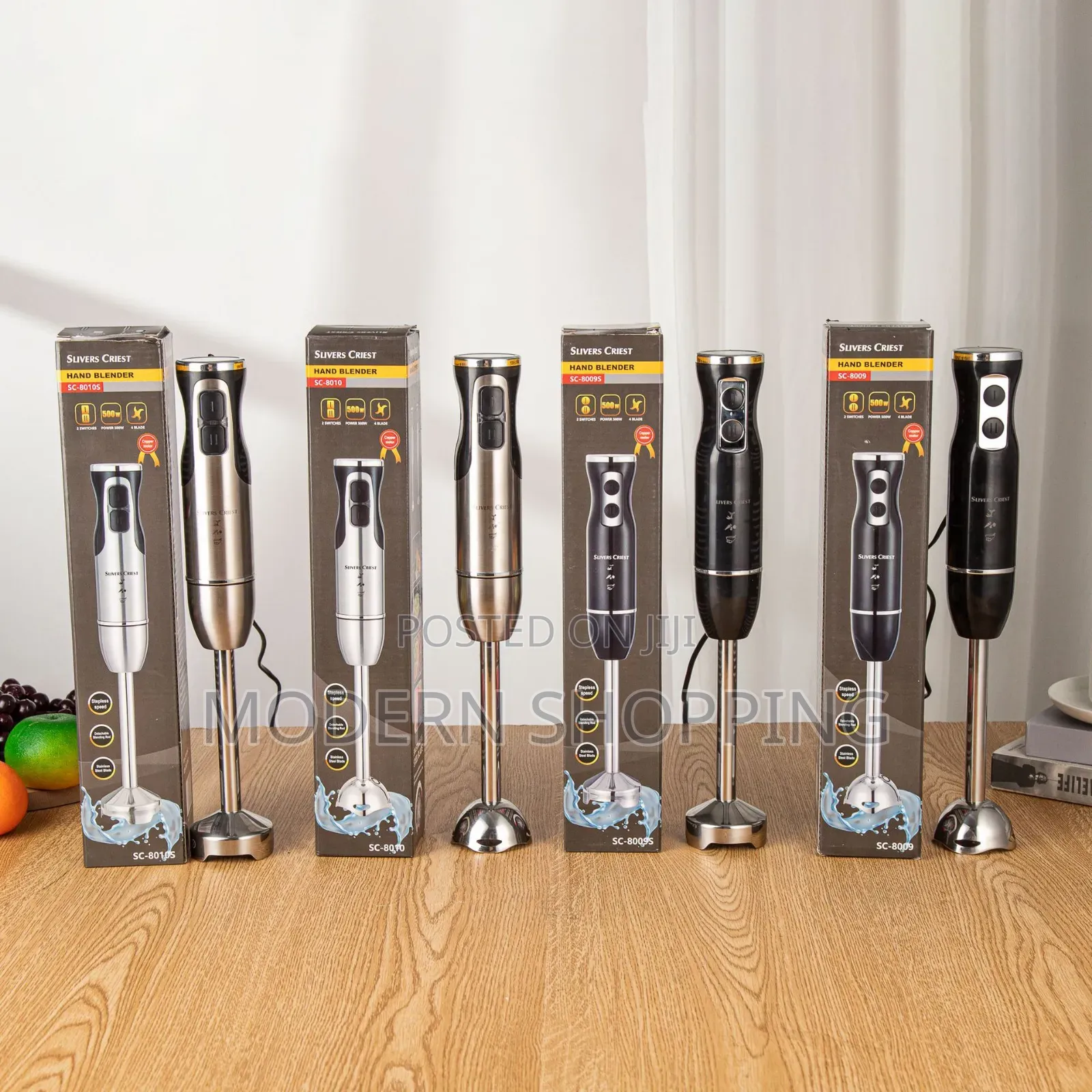 Silver Love Hand Blender
