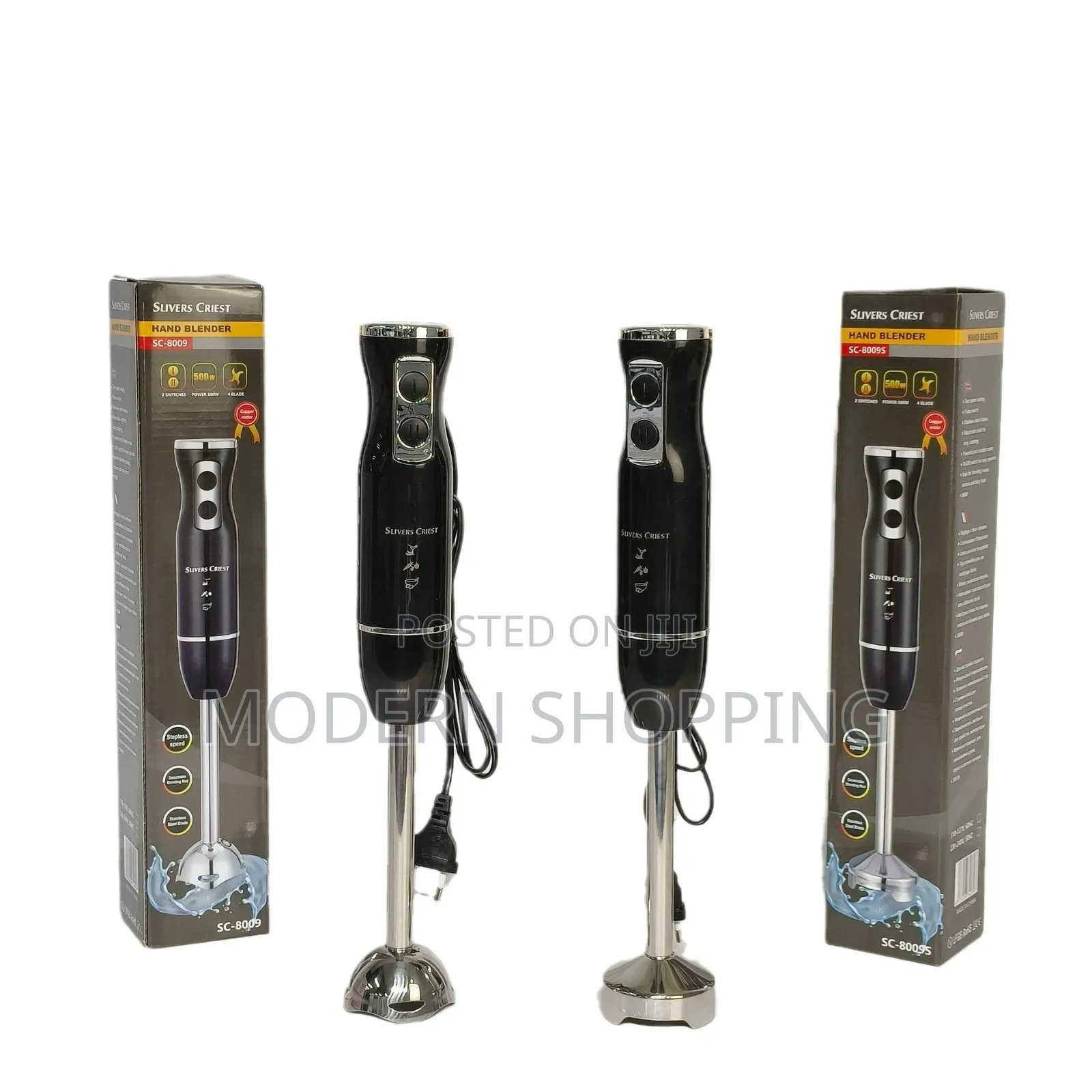 Silver Love Hand Blender