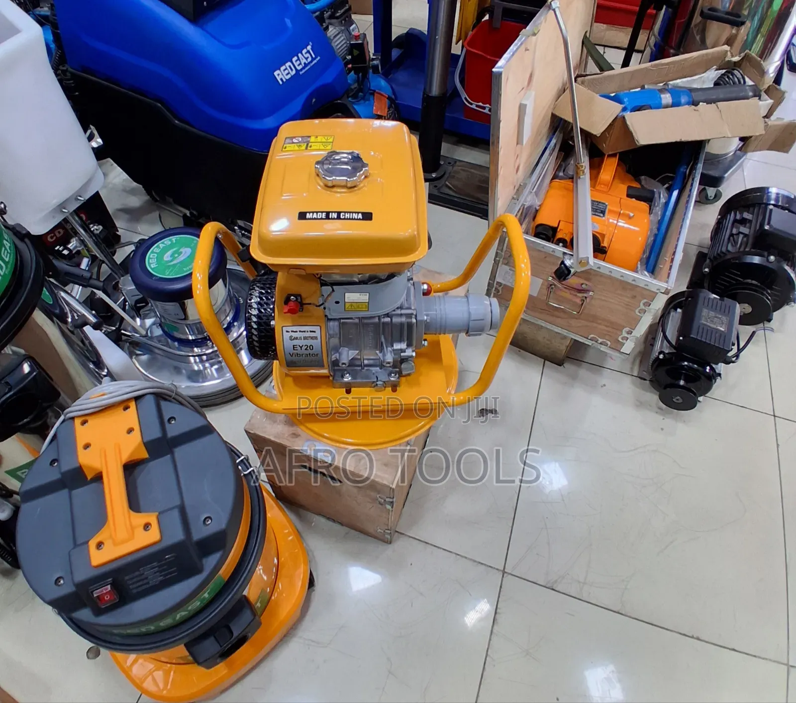 Concrete Vibrator (ኮንክሪት ቫይብሬተር)