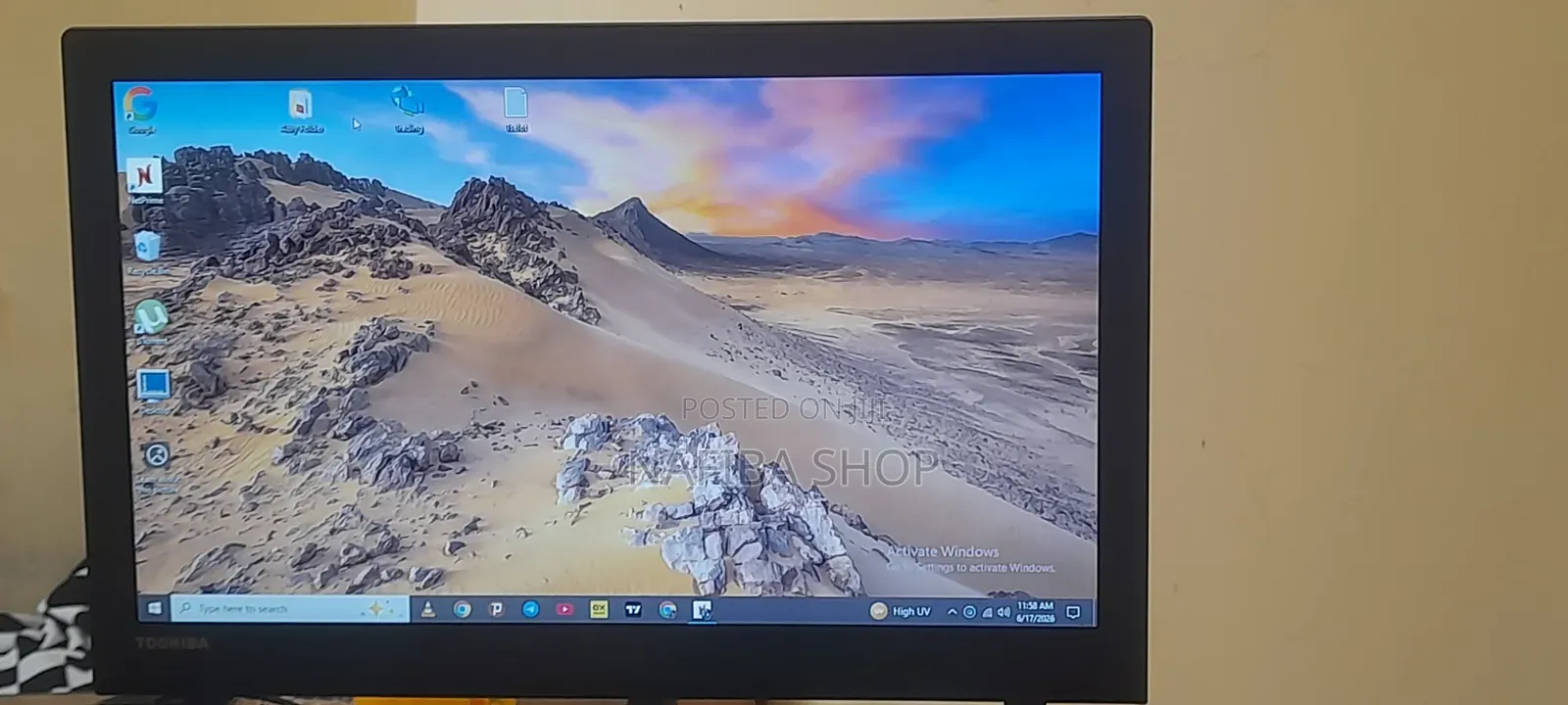 Laptop Toshiba Satellite C50 4GB Intel Core 3 HDD 500GB