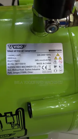Vido Compressor 50lit Silent Compressor