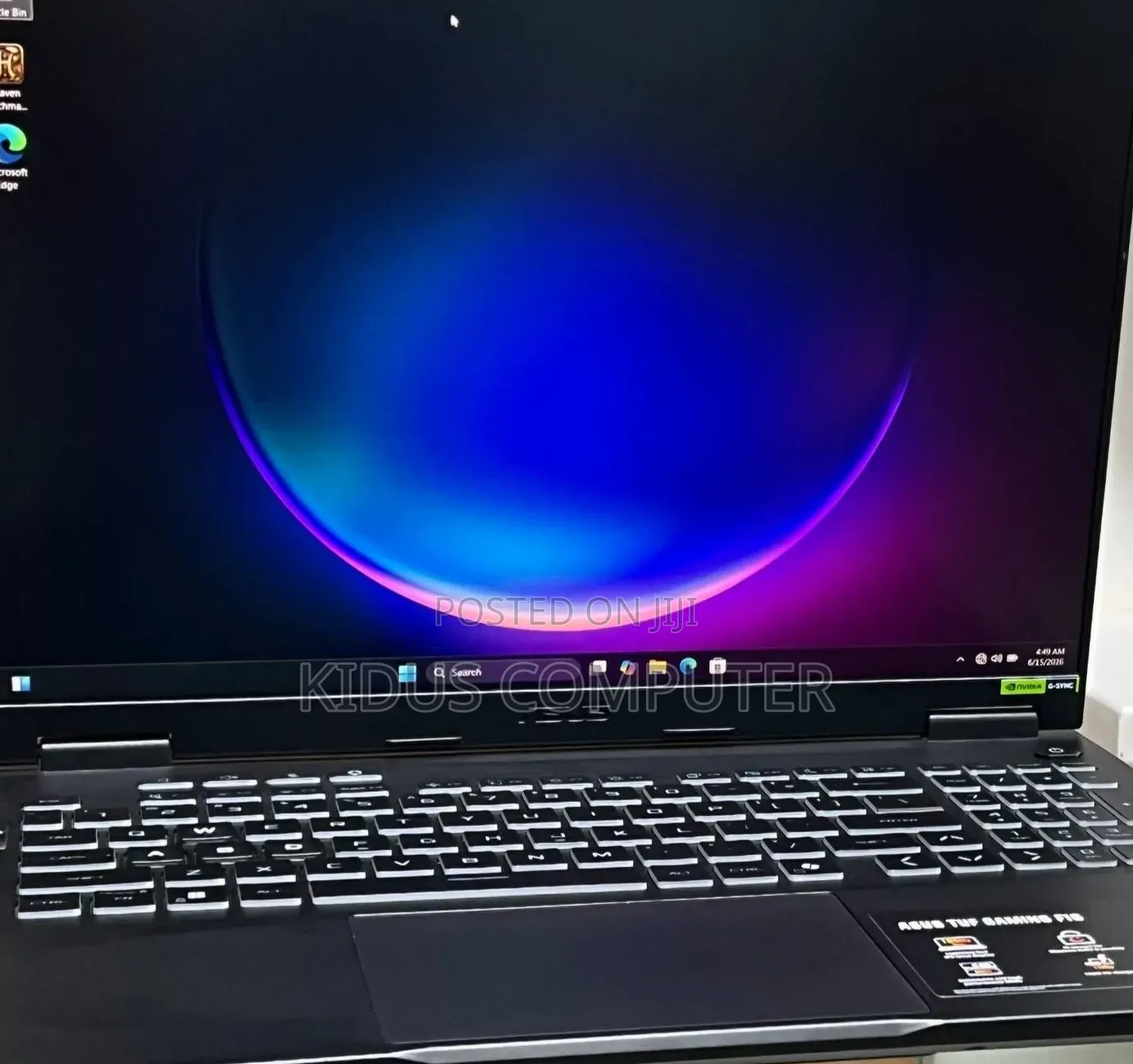 New Laptop Asus TUF Gaming A15 16GB Intel Core i7 SSD 1T