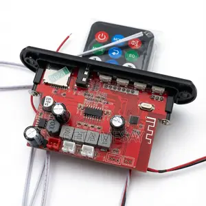 Bluetooth Mp3 Amplifier Board (15wx2 Stereo, Dc 12v)