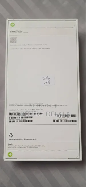 New Apple iPhone 17 Pro Max 256 GB Orange