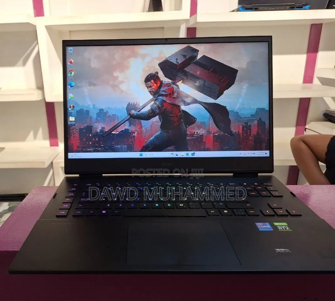 New Laptop HP Omen 17 16GB Intel Core i7 SSD 1T