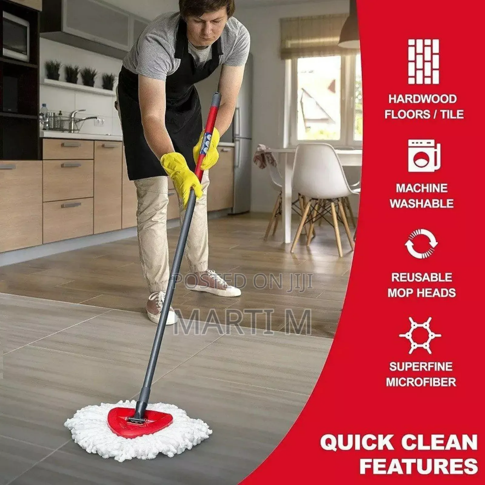 Magic Spin Mop 360° Microfiber Mop