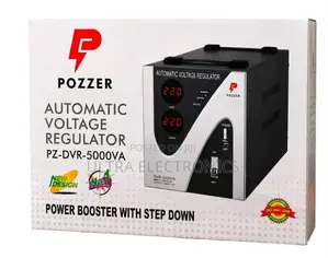 Pozzer Pz-dvr-5000va Automatic Voltage Regulator Designed To Stabilize