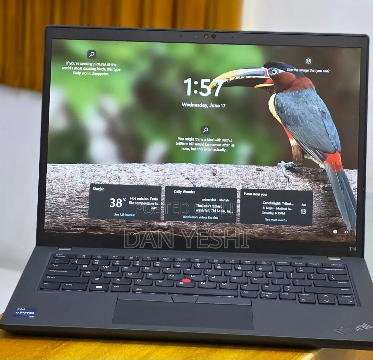 New Laptop Lenovo ThinkPad T14 G4 16GB Intel Core i7 SSD 512GB
