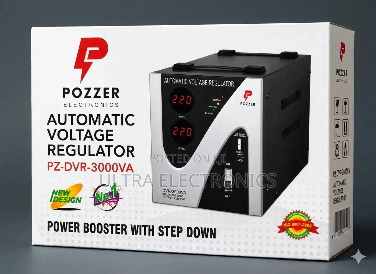 Pozzer Electronics Automatic Voltage Regulator (Model Pz-dvr-